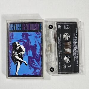 Guns N' Roses  Use Your Illusion II Mc Cassette Italy Press